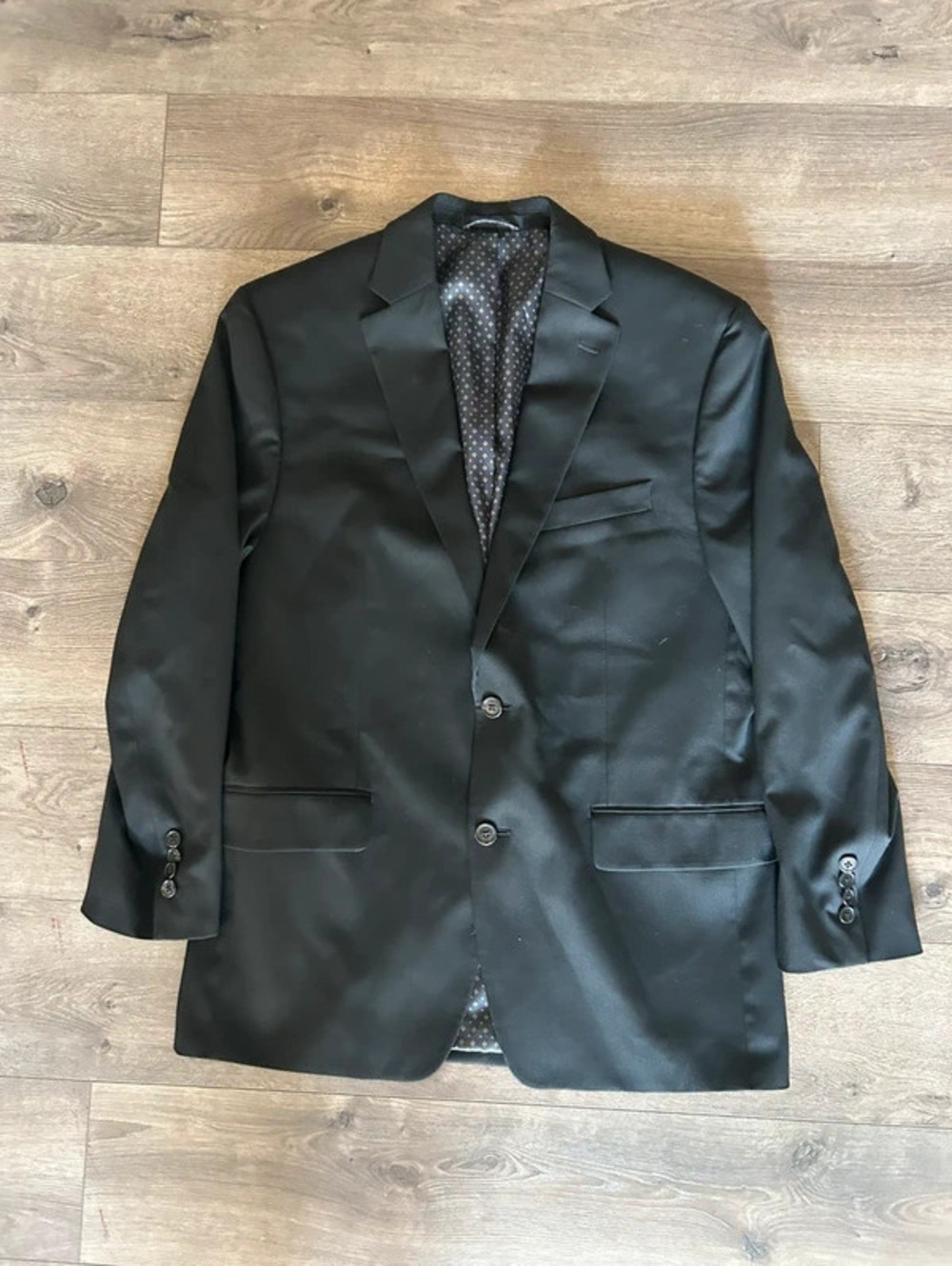 lauren ralph lauren men’s 42R black 2-button suit jacket blazer